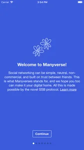 Manyverse screenshot 1