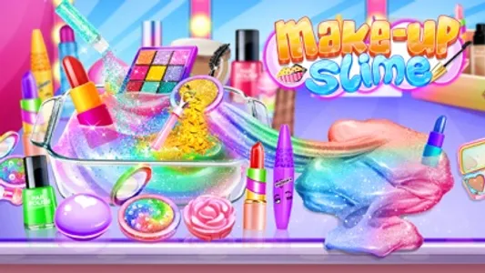 Makeup Slime - Glitter Fun screenshot 0