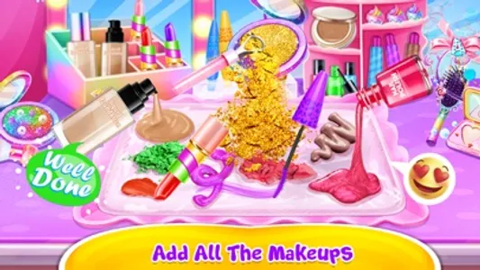 Makeup Slime - Glitter Fun screenshot 1