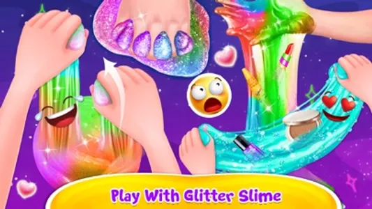 Makeup Slime - Glitter Fun screenshot 2