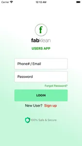 Fabklean Consumer screenshot 1