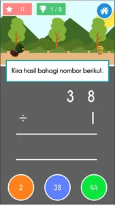 Belajar Matematik Darab Bahagi screenshot 0