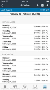 Week at Work Kiosk screenshot 6