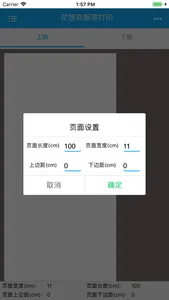 花想容飘带打印 screenshot 1