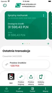 BS Proszowice MobileNet screenshot 0