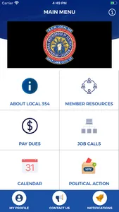 IBEW Local 354 screenshot 1