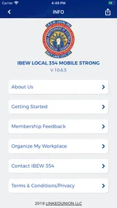 IBEW Local 354 screenshot 2