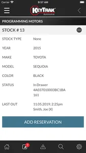 KeyTrak Automotive screenshot 2