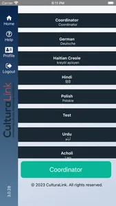 CulturaLink screenshot 2