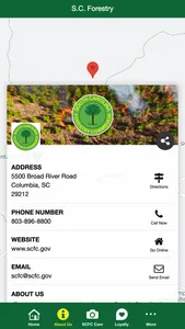 S.C. Forestry Commission screenshot 1