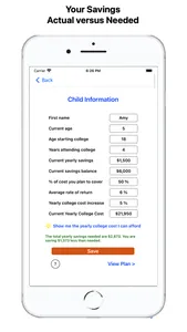 College Savings Plan screenshot 2