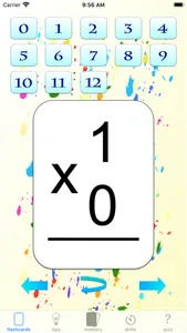 multiplication drills: X screenshot 0