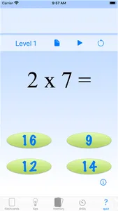 multiplication drills: X screenshot 7