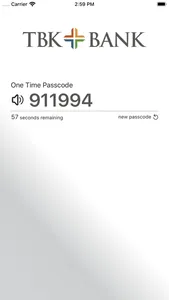 TBK Business Mobile Token screenshot 2