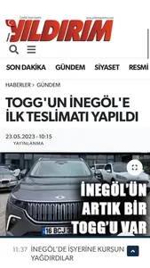 Yıldırım Gazetesi screenshot 1