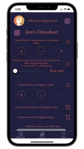 Behavior Report Card screenshot 2