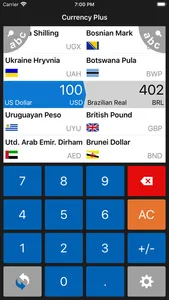 Currency Plus Exchange Rate screenshot 2