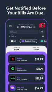 Chromabill - Easy Bill Tracker screenshot 1