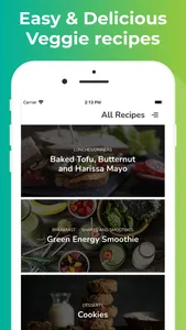 VeGyGy - Vegan recipes screenshot 0