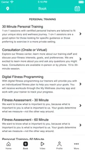 Exact Fitness screenshot 1