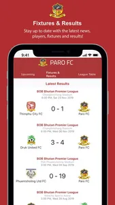 Paro FC screenshot 1