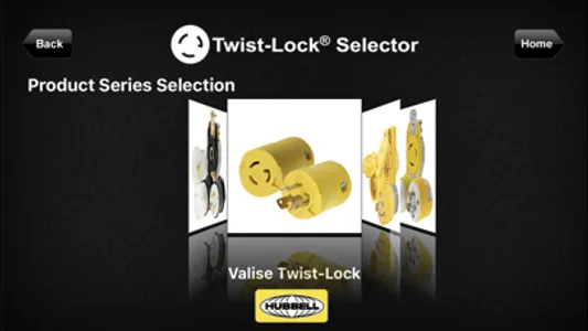 Twist-lock Product Selector screenshot 2