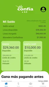 ValeConfia Distribuidor screenshot 1