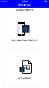 VU SeQR Scan screenshot 3
