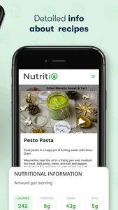 Nutritio Client screenshot 2