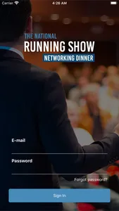 National Running Dinner App screenshot 0