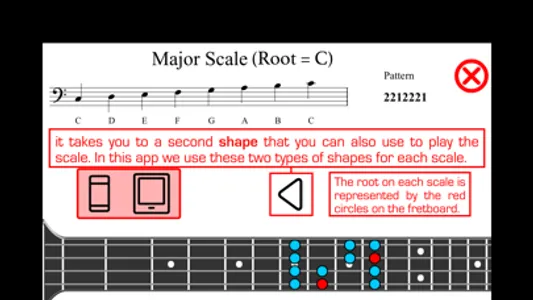 Bass Guitar Scales screenshot 2