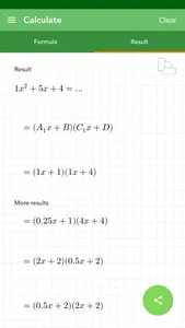 Factoring Quadratic Trinomials screenshot 2