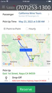 California Wine Tours screenshot 2