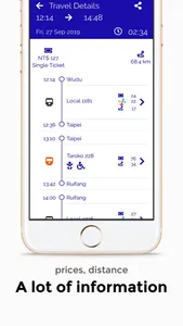 Taiwan Railway Route Planner screenshot 2