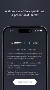 Flutter Vignettes Playground screenshot 0