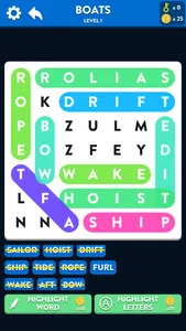 Word Search • screenshot 2