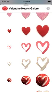 Valentine Hearts Galore screenshot 1