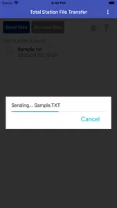 Total Station File Transfer screenshot 4