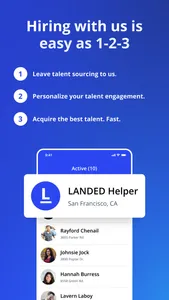LANDED Employer screenshot 4