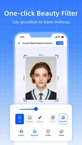 一寸证件照相机-手机智能证件照&身份证&美图换底 screenshot 2