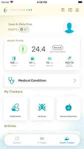 Halcyon Health Tracker App screenshot 0