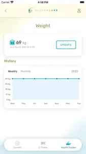 Halcyon Health Tracker App screenshot 2