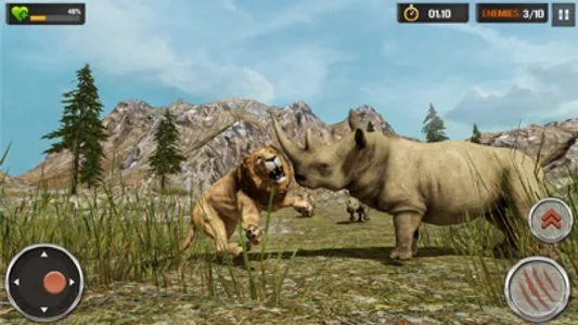 Lion Simulator Wildlife Animal screenshot 2