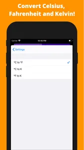 Mercury: Temperature Converter screenshot 3