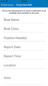 RegattaBoard screenshot 2