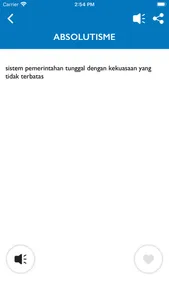 Kamus Politik Offline screenshot 1