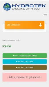Hydrotek's Growing Calculators screenshot 2