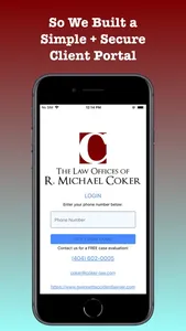 Law Office of R. Michael Coker screenshot 1