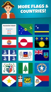 Flags 2: Map - Geography Quiz screenshot 4