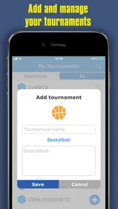 My Tournaments: Manager screenshot 0